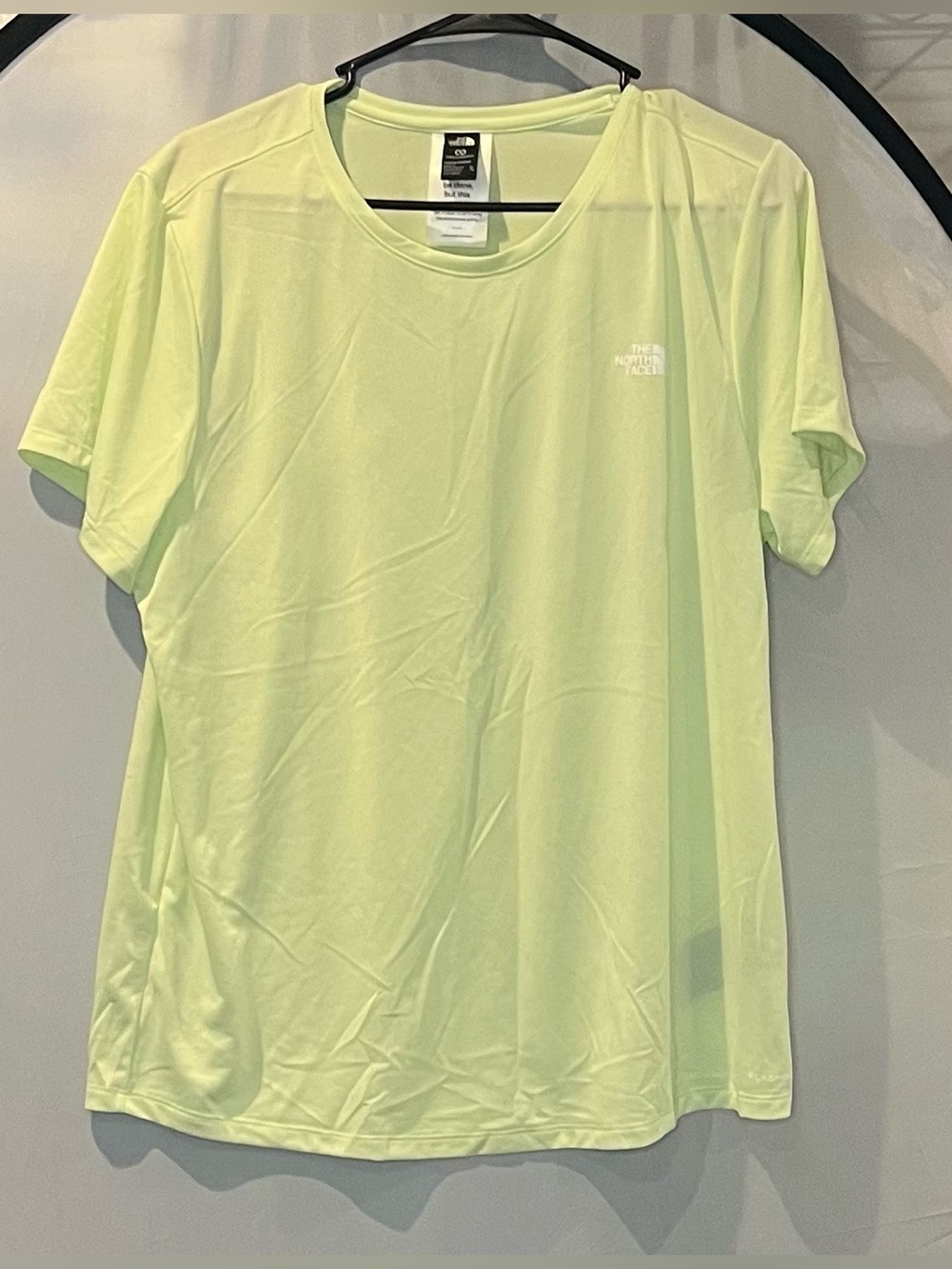 The North Face Lime Green Short Sleeve Performance Tee